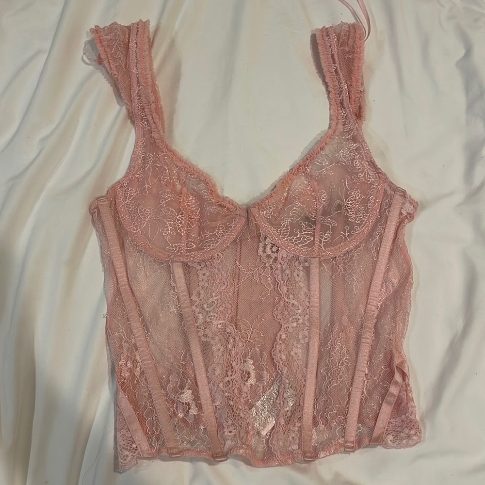 Princess polly pink corset top